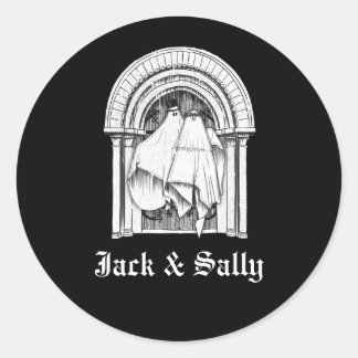 一緒に永遠にステッカーを好む ラウンドシール