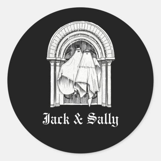 一緒に永遠にステッカーを好む ラウンドシール (正面)