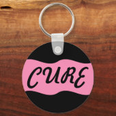 一緒に治療法を見つけることができる キーホルダー (正面)