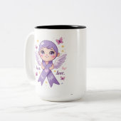 一緒に治癒する ツートーンマグカップ (正面左)