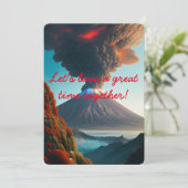 一緒に溶岩し素晴らしよう!火山ワードプレイ 招待状 (スタンド正面)