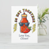 一緒に熱い恋 ハッカカード 情熱的な愛 シーズンカード (スタンド正面)