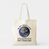 一緒に生まれ変わる惑星 トートバッグ (裏面)