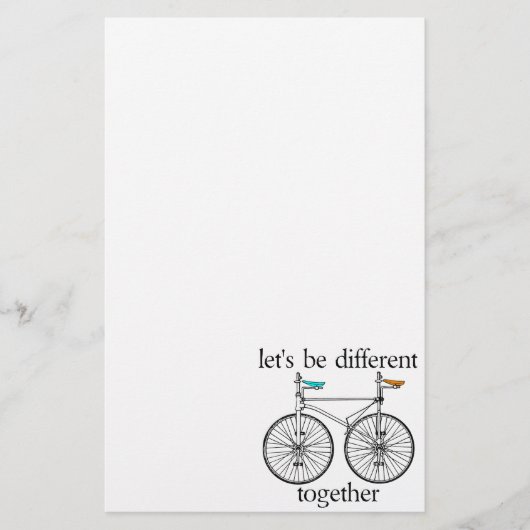 一緒に異なろうがあろう 便箋 (正面)