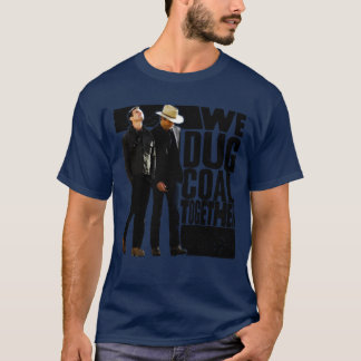 一緒に石炭を掘ったもんね レトロ ギフト レトロ Tシャツ