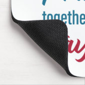 一緒に祈いるカップル マウスパッド (コーナー)