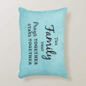 一緒に祈いる家族 アクセントクッション (正面(垂直))