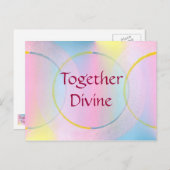 一緒に神の前向き肯定 ポストカード (正面/裏面)