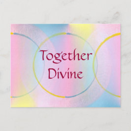 一緒に神の前向き肯定 ポストカード