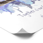 一緒に私お気に入りのたちの場所引用文鳥ポスト ポスター (角)