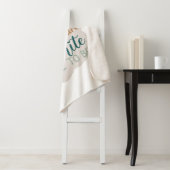 一緒に私たちお気に入りのの家族になる引用文 シェルパブランケット (インサイチュ)