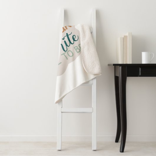 一緒に私たちお気に入りのの家族になる引用文 シェルパブランケット (インサイチュ)