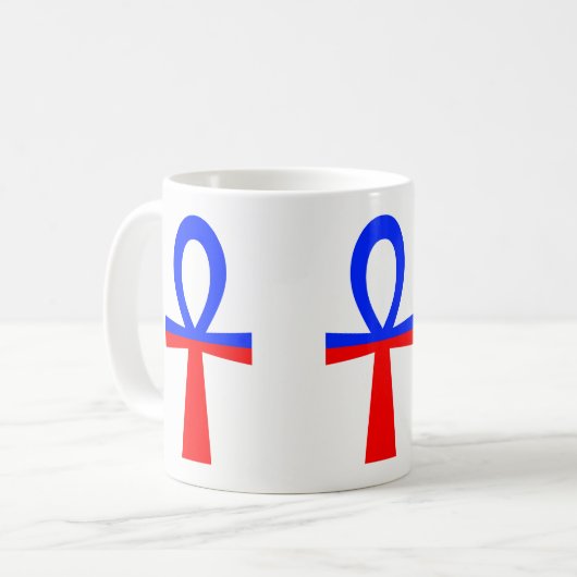 一緒に立て、切札に抵抗して下さい コーヒーマグカップ (正面左)