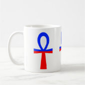 一緒に立て、切札に抵抗して下さい コーヒーマグカップ (左)