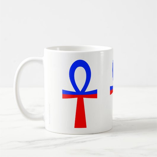 一緒に立て、切札に抵抗して下さい コーヒーマグカップ (左)