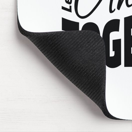 一緒に素晴らしかろうだろうがあろう マウスパッド (コーナー)