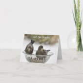 一緒に行こう – Greeting 空白の Card カード (正面)