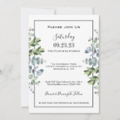 一緒に誓いを新たに / 写真付き / 結婚誓約書更新 招待状 (裏面)