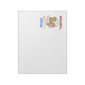 一緒に読いる友達 ノートパッド (回転)