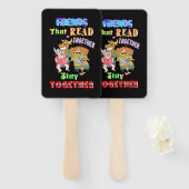 一緒に読いる友達 ハンドファン (正面&裏面)