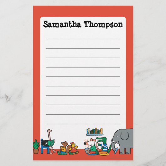 一緒に読まれるMaisyおよび友人 便箋 (正面)