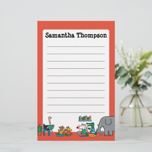 一緒に読まれるMaisyおよび友人 便箋 (スタンド正面)