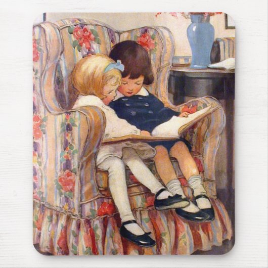 一緒に読むこと マウスパッド (正面)