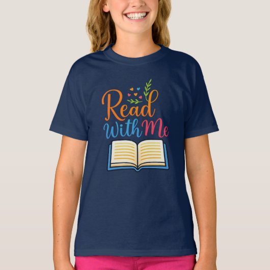 一緒に読もう Tシャツ (正面)