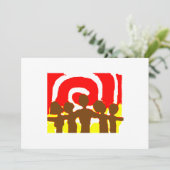 一緒に赤い招待状 招待状 (スタンド正面)