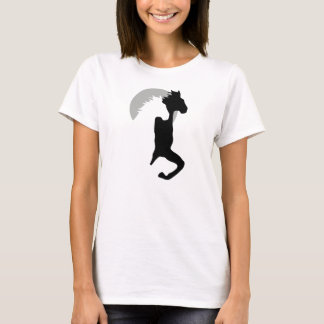 一緒に走る馬のTシャツ Tシャツ