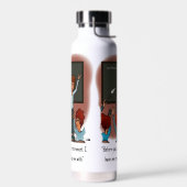 一緒に連れて行く ウォーターボトル (左面)