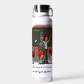 一緒に連れて行く ウォーターボトル (背面)