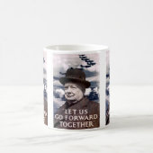 一緒に進もう コーヒーマグカップ (中央)