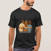 一緒に過ごす瞬間 Tシャツ (正面)