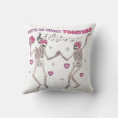 一緒に過ごそう風変わり クッション (裏面)