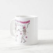 一緒に過ごそう風変わり コーヒーマグカップ (正面左)