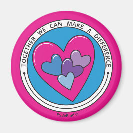 一緒に違いを2_磁石2.25インチ マグネット