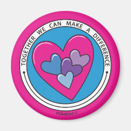 一緒に違いを2_磁石2.25インチ マグネット