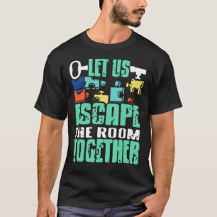 一緒に部屋を脱出しようレトロヴィンテージ Tシャツ