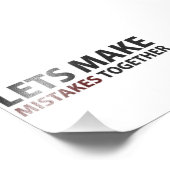 一緒に間違いを犯そう フォトプリント            (角)