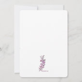 一緒に集まる宗教招待状（ピンク） 招待状 (裏面)