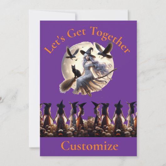 一緒に集まろう サンダーコーブ 招待状 (正面)