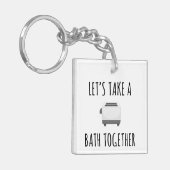 一緒に風呂に入ろう キーホルダー (正面左)