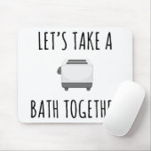 一緒に風呂に入ろう マウスパッド (マウス)