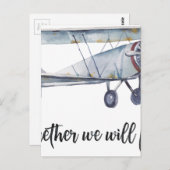 一緒に飛ぶ ポストカード (正面/裏面)