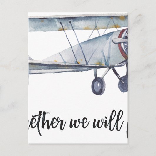 一緒に飛ぶ ポストカード (正面)