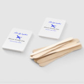 一緒に飛ぼう1歳の誕生日飛行機ブルーシルブ ハンドファン (組立なし)