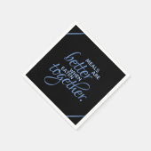 一緒に食べるとお食べ食事が良い スタンダードカクテルナプキン (角)