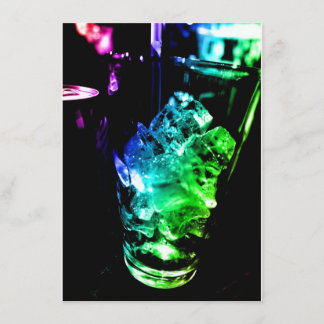 一緒に飲み物の招待状 招待状