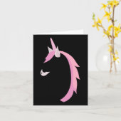 一緒に魔女アンリミテッド ピンクグリーン魔女ハロウィン カード (黄色い花)